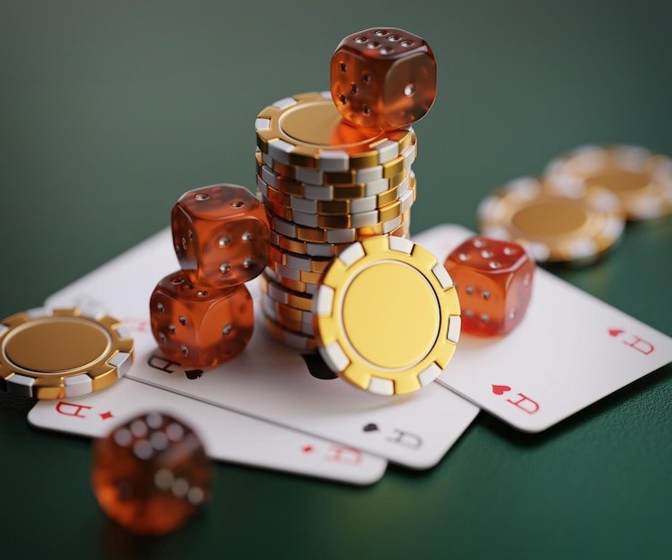 Live dealer setup at heyslot Live dealer conducting Ikan Jackpot draw on heyslot